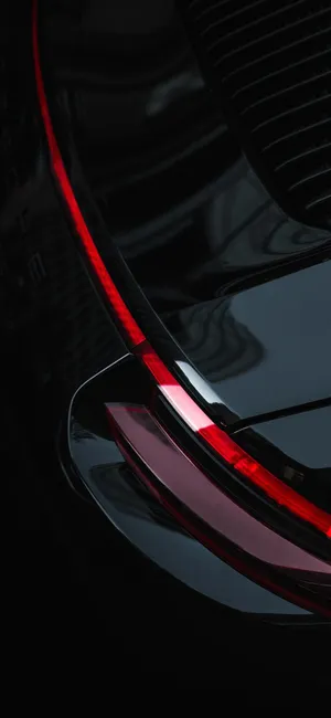 Iphone Xr Black Car Lights Wallpaper