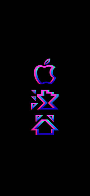 Iphone Xs Logo Wallpaper