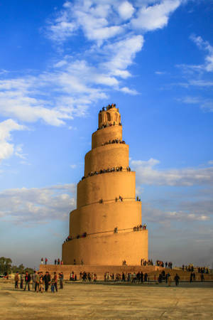 Iraq Great Mosque Of Samarra Wallpaper