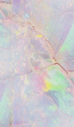 Iridescent Aesthetic Marble Design Wallpaper