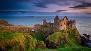 Irish Dunluce Castle Wallpaper