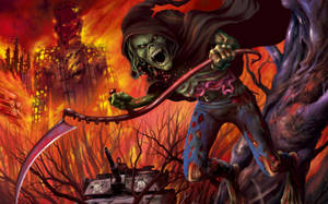 Iron Maiden Grim Reaper Hd Wallpaper