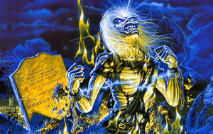Iron Maiden Rising From Grave Wallpaper