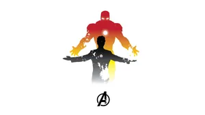 Iron Man 4k Minimalist Art Wallpaper