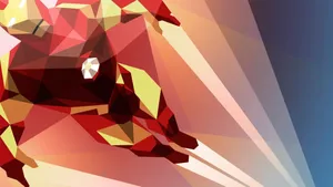 Iron Man - Abstract Design Wallpaper