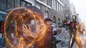 Iron Man And Doctor Strange 4k Wallpaper
