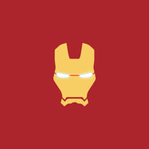 Iron Man Helmet Illustration Wallpaper