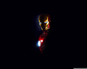 Iron Man In Dark Wallpaper