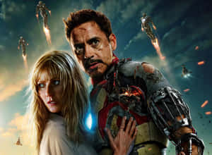 Iron Manand Pepper Potts Wallpaper