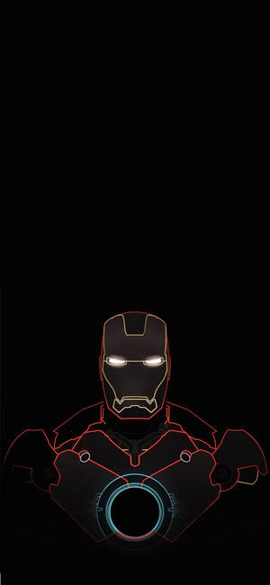 Ironman Fingerprint Phone Wallpaper