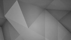 Irregular Polygon Abstract Grey Wallpaper