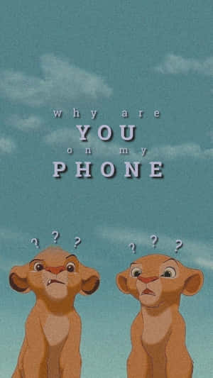 Is Your Phone The Only Place I Can Find You? Wallpaper