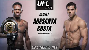Israel Adesanya Vs Paulo Costa Poster Wallpaper