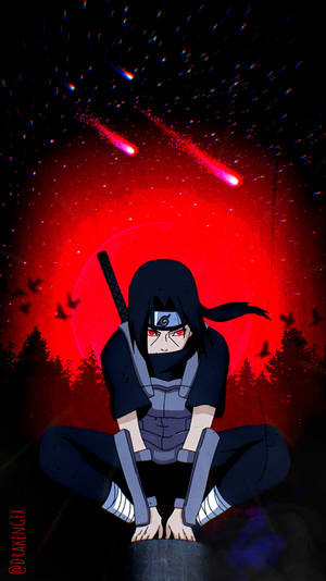 Itachi Cool Shooting Star Wallpaper