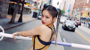 Itzy Leader Yeji Wallpaper