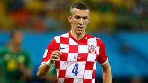 Ivan Perisic During A Game Wallpaper