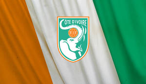Ivory Coast Football Team Logo Wallpaper