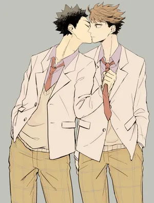 Iwaizumi Hajime In Action On The Volleyball Court Wallpaper