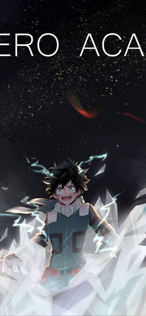 Izuku In My Hero Academia Phone Wallpaper