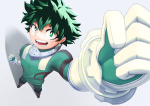 Izuku Midoriya 4k Fist Wallpaper