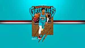 Ja Morant Aqua Blue Wallpaper