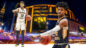 Ja Morant Murray State Digital Art Wallpaper