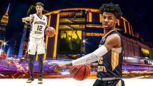 Ja Morant Murray State Digital Art Wallpaper