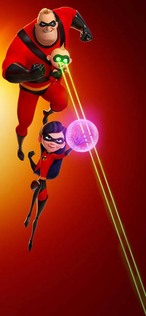 Jack Laser Eyes Incredibles 2 Wallpaper