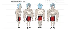 Jacked Rick And Morty Pc 4k Wallpaper