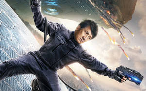 Jackie Chan In Bleeding Steel Action Stills Wallpaper