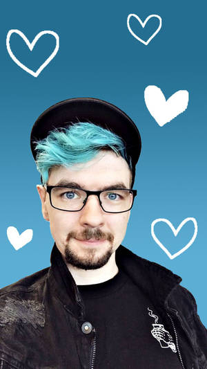 Jacksepticeye Hearts Wallpaper