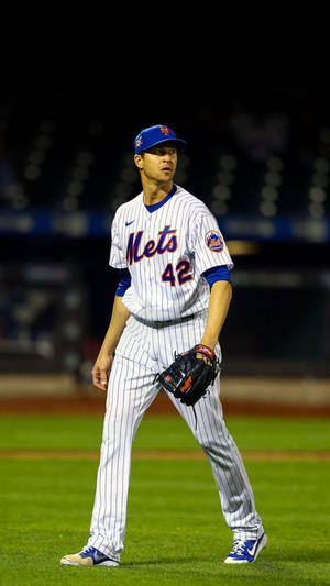 Jacob Degrom At Night Wallpaper