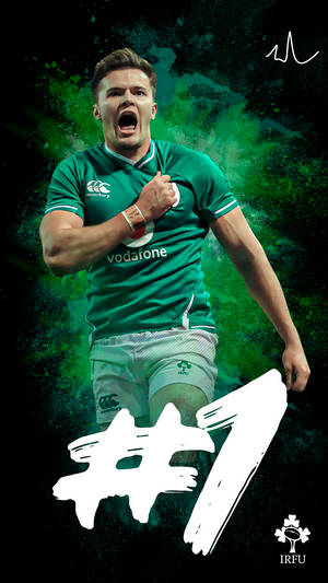 Jacob Stockdale - The Brightest Star Of Irish Rugby Wallpaper