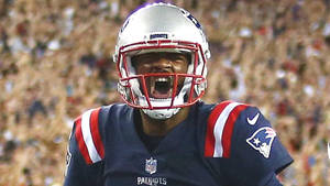 Jacoby Brissett Yells In Frustration Wallpaper