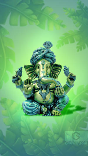 Jade Ganesh Iphone Wallpaper