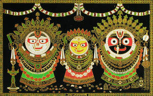 Jagannath Cool Painting Wallpaper