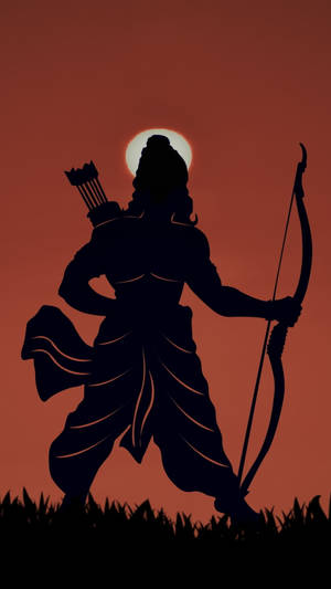 Jai Shree Ram Hd Rama Proud Stance Wallpaper