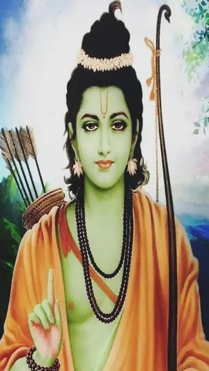 Jai Shri Ram Rama Head Shot Wallpaper