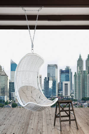 Jakarta City Hammock Wallpaper