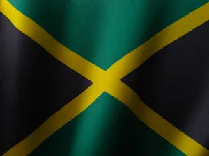 Jamaican Flag Closeup Texture Wallpaper