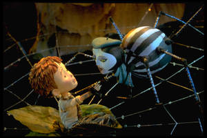 James And The Giant Peach James Miss Spider Wallpaper