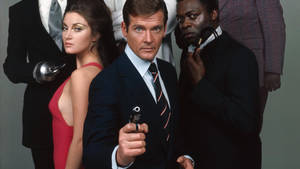 James Bond Movie Poster With Yaphet Kotto Wallpaper