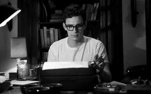 James Franco Black And White Wallpaper