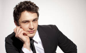 James Franco Tuxedo Photoshoot Wallpaper