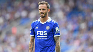 James Maddison Blue Jersey Wallpaper