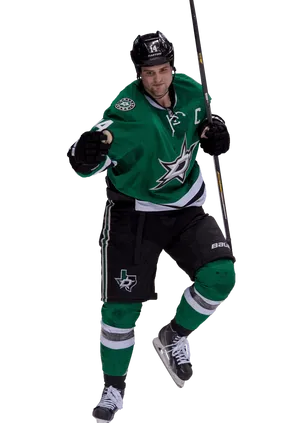 Jamie Benn - Powerhouse Of Nhl Dallas Stars Wallpaper