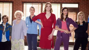 Jamie Lee Curtis Shocked Women Wallpaper