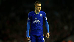 Jamie Vardy Standing Pitch Wallpaper