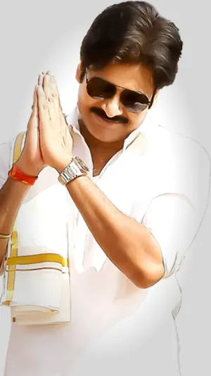 Janasena Party Kalyan Wearing Sunglasses Wallpaper