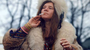 Janis Joplin Celebrity Documentary Wallpaper